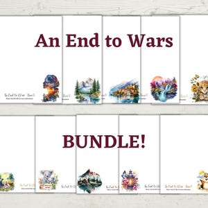 JW Letter Writing Stationery – “An End to War—How?”  September 2025 Campaign | Lined + Blank | A4 & US Letter