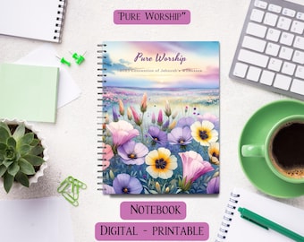 Pure Worship 2025 JW Convention Notebook Printable, JW gift, JW Digital and Printable 2025 Convention Book