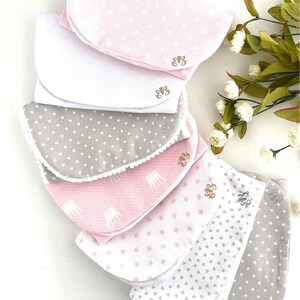 Bestickte Spucktücher, Spucktücher personalisiert Junge, Spucktücher Windel, Geschenk zur Geburt, Krankenhausgeschenk, Individuelles Spucktuch, Spucktücher