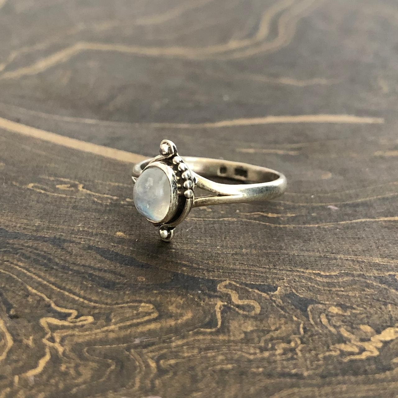 Moonstone Ring 925 Silver Ring Handmade Ring Boho Ring | Etsy