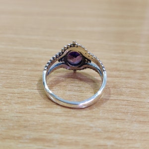 Amethyst Ring 925 Silver Ring Handmade Ring Gemstone Ring - Etsy