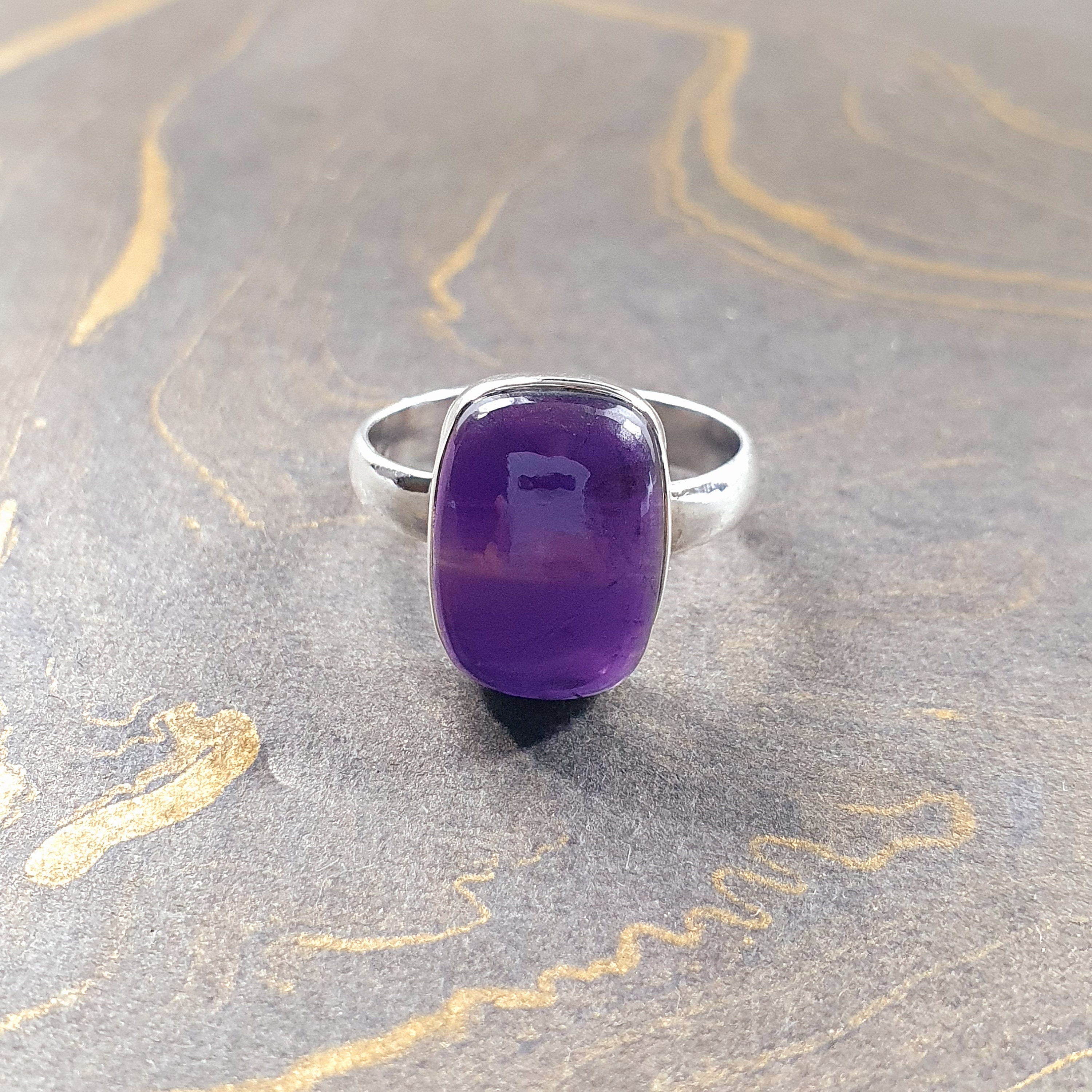 587 Amethyst Ring main image 1