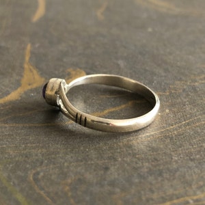 Amethyst Ring 925 Silver Ring Gemstone Ring Natural | Etsy