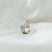 Star and moon spinner,meditation spinner ring, handmade ring, silver ring, 925 sterling silver ring, spinning ring, anxiety ring, thumb ring 