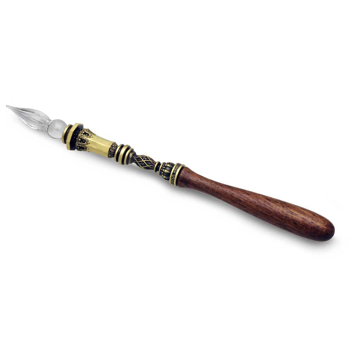 brass,Calligraphy Penholder,Luxury pen,dip pen,Gift For Writer,antique design pen holder,glass pen,made in japan,mens gift anniversary