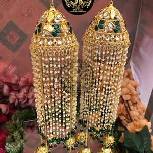 Traditional Bridal Kaleera, Indian Wedding Jewelry, Punjabi Kalire, Handcrafted Kaleera, Wedding Accessories