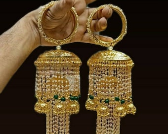 Kaleera,  Kundan Kalire, Punjabi Wedding Accessories, Kaleere, Indian Bridal Kaleeras