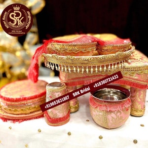 Shagan Items , Maiyan Set , Haldi Ceremony, Punjabi essentials, Indian Sikh Wedding , Shagun image 1