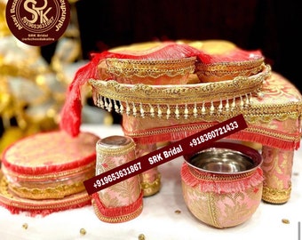 Shagan Items , Maiyan Set , Haldi Ceremony,  Punjabi essentials, Indian Sikh Wedding , Shagun