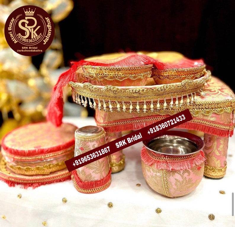 Shagan Items , Maiyan Set , Haldi Ceremony, Punjabi essentials, Indian Sikh Wedding , Shagun image 1