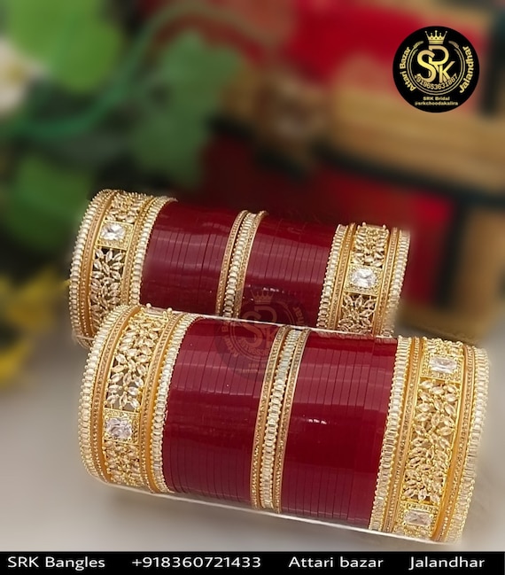 Buy Bridal Chura Punjabi Traditional Set Wedding Chooda Bangle