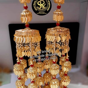 Ethnic Indian Kaleera, Bridal Jewelry, Punjabi Wedding Kaleera, Handmade Kalira, Indian Bridal Accessories