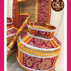 Traditional Punjabi Jaggo Set, Sangeet Essentials, Jadau Jewelry, Wedding Accessories