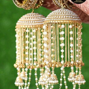 Kalira, Punjabi Wedding Kaleera, Jhumki Charm, Indian Bridal Jewelry, Kaleere Bride Accessories
