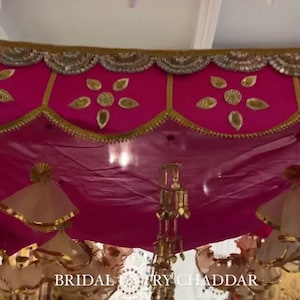 Bridal Entry Duptta, Kaleera  Bridal Entry Fulkari Chadar by srk customisation Avilabile