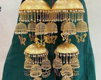 Wedding Kaleera, Indian Jewelry, Kalire, Bridal Kaleere, Punjabi Bridal Accessories, Wedding Jewelry