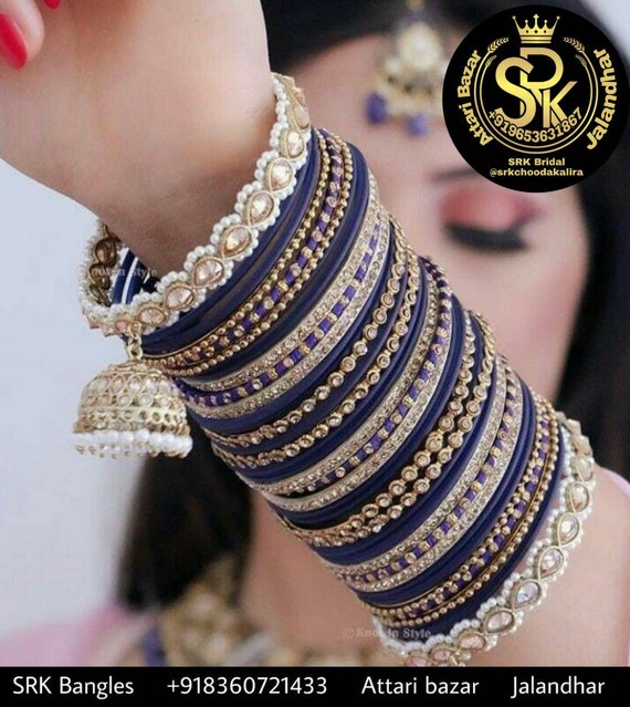 Chura type best sale bangles