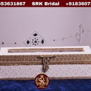 Banarsi Style Chura Kaleeras Box, Sikh Wedding Accessories