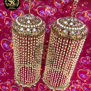 Ethnic Indian Kaleera, Bridal Jewelry, Punjabi Wedding Kaleera, Handmade Kalira, Bridal Accessories
