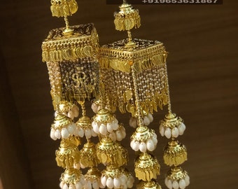 Traditional Bridal Kaleera, Indian Wedding Jewelry, Punjabi Kalire, Kaleere, Kaleeras Accessories