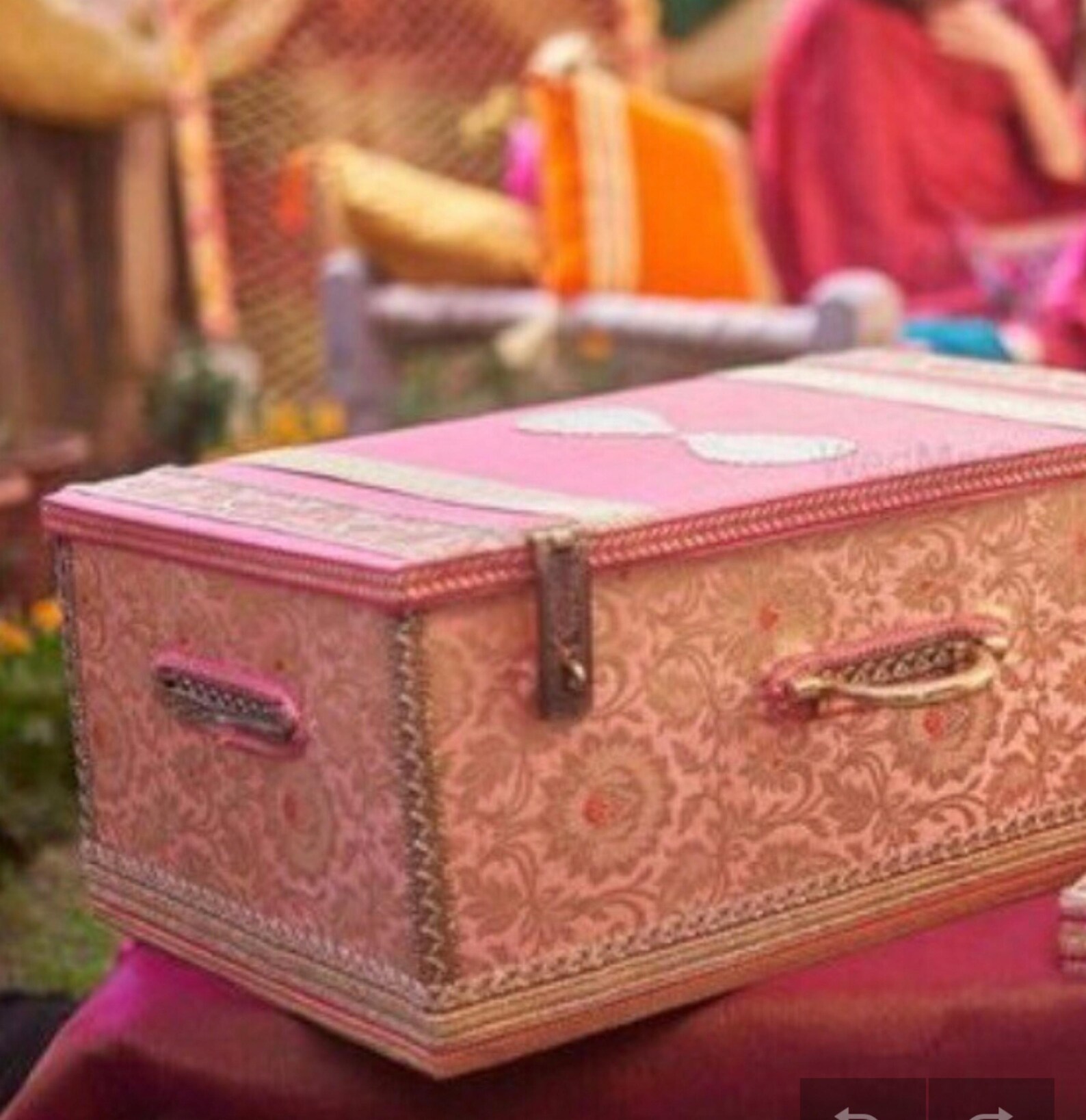 Personalized Bridal Keepsake Trunk – Indian Wedding Treasure Chest - Etsy