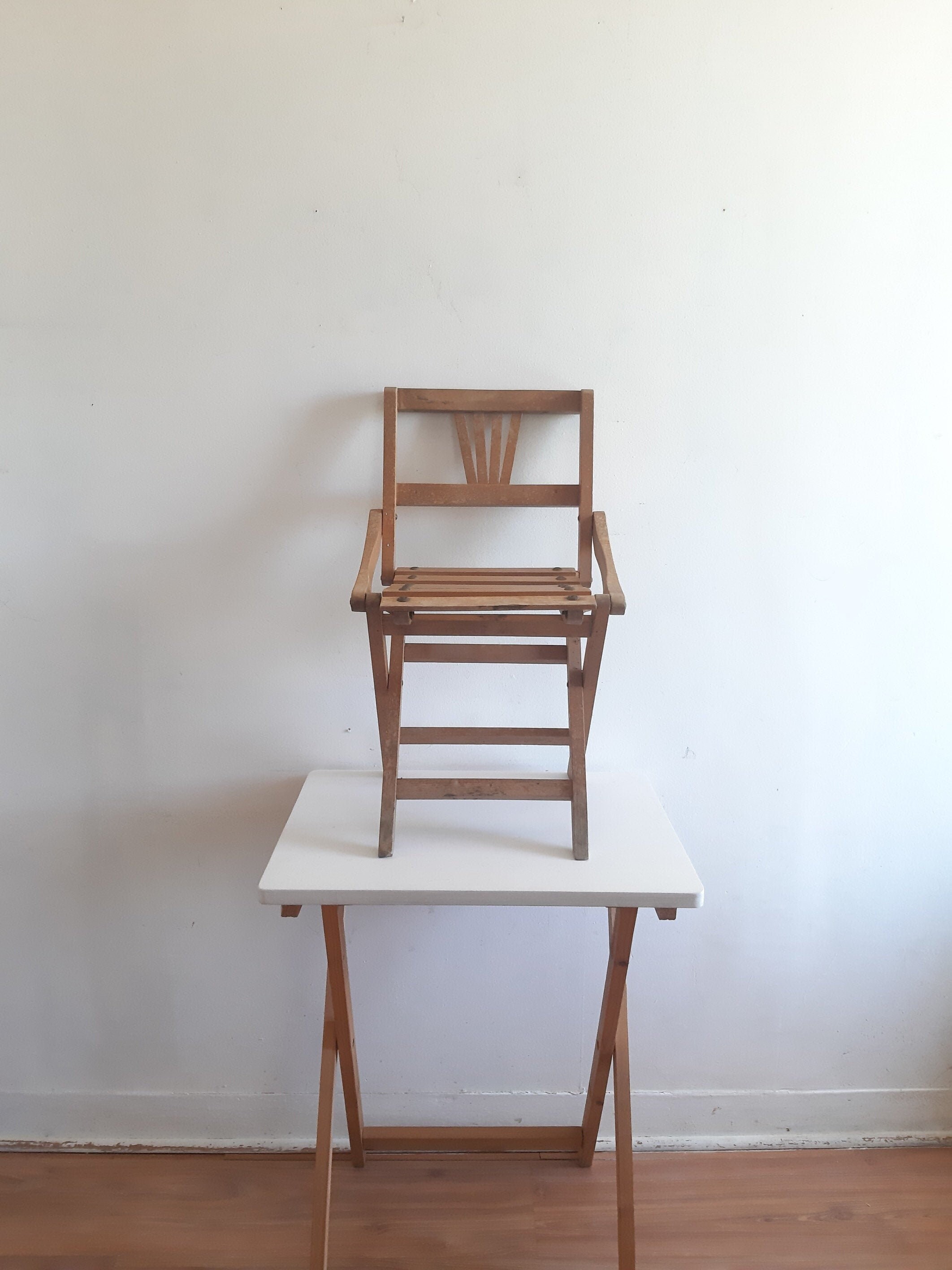 Vintage Wooden Fold-Up