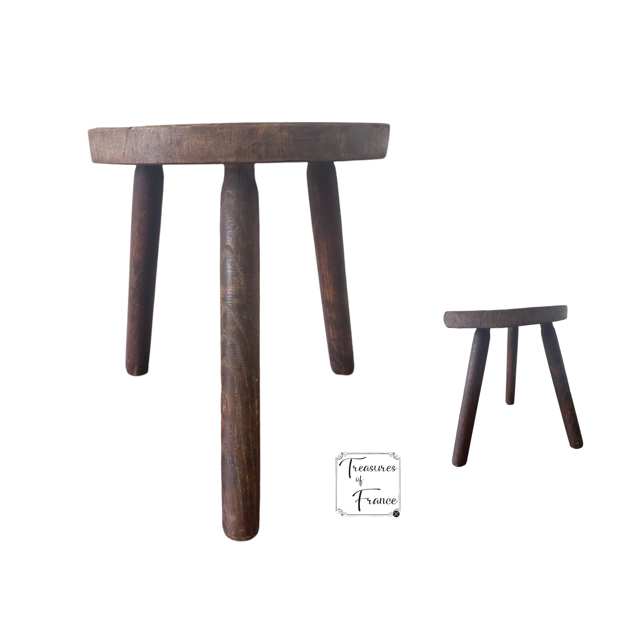 tabouret De Traite Vintage
