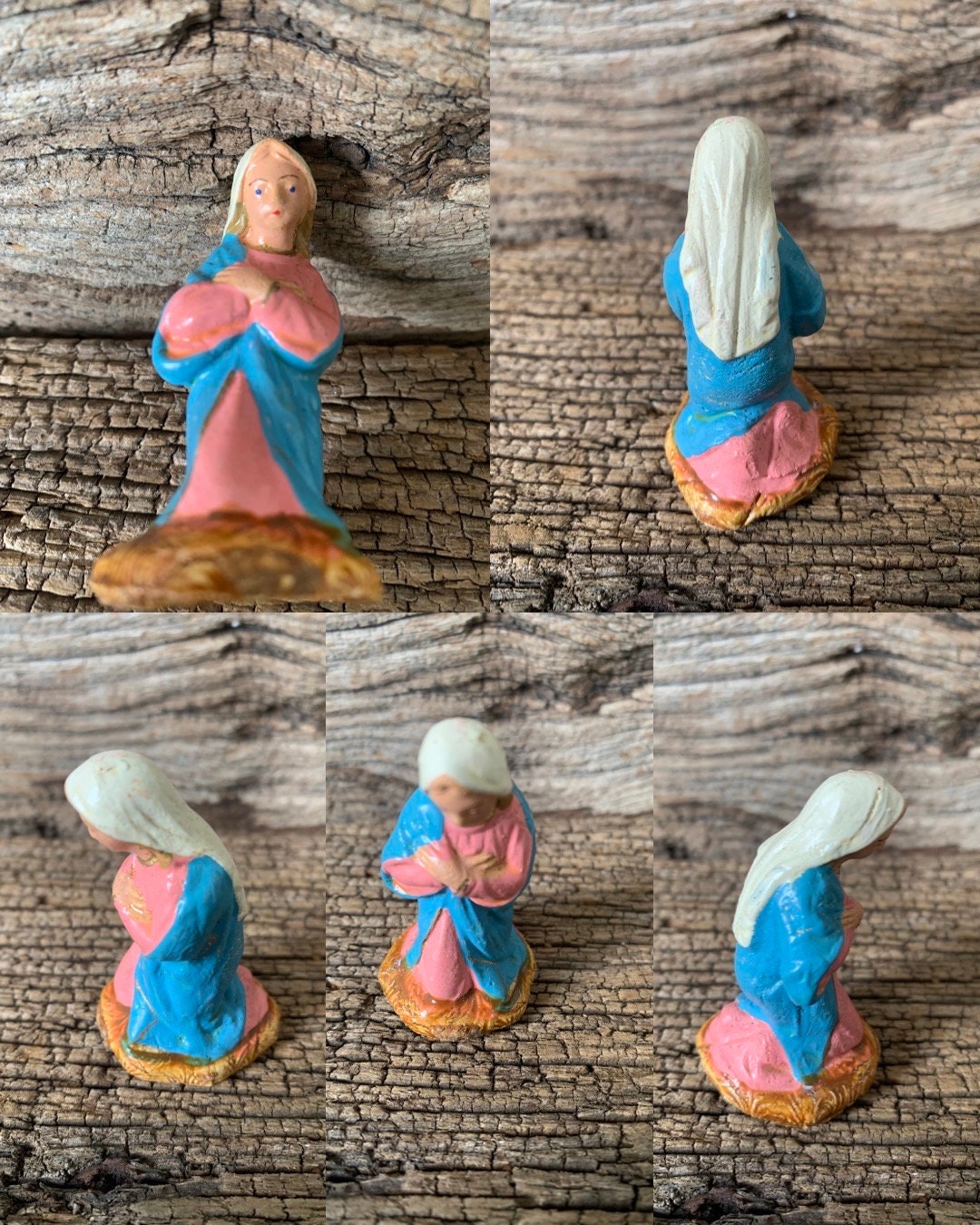 30 Figurines Miniatures De La Vierge Marie En PVC – Multicolores – Pour Œufs De Pâques, Cadeaux Religieux, Baptême