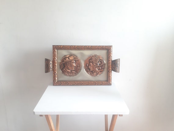 CADRE PEINTURE FIXÉ Sous Verre La Vierge A La Chaise XIXè Victorian