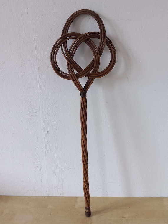 Antique Carpet Beater Carpet Rug Beater Willow Woven Rug Beater