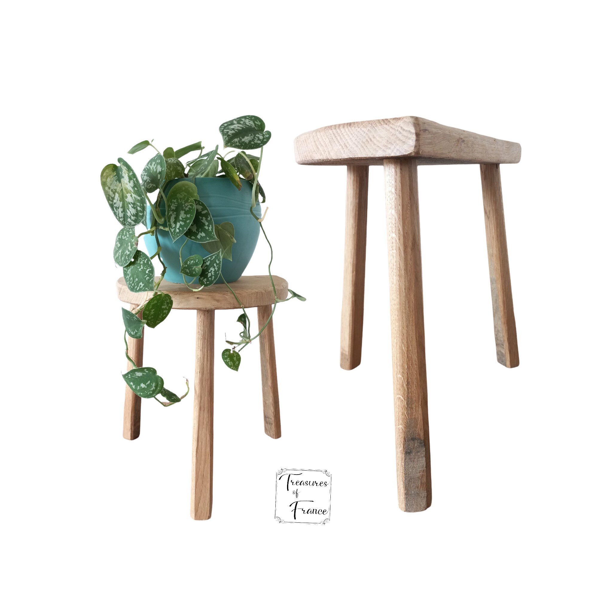 Tabouret Vintage Oak