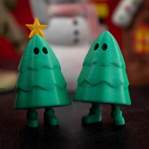 Standing Christmas Tree with Legs! (Sparkly!)