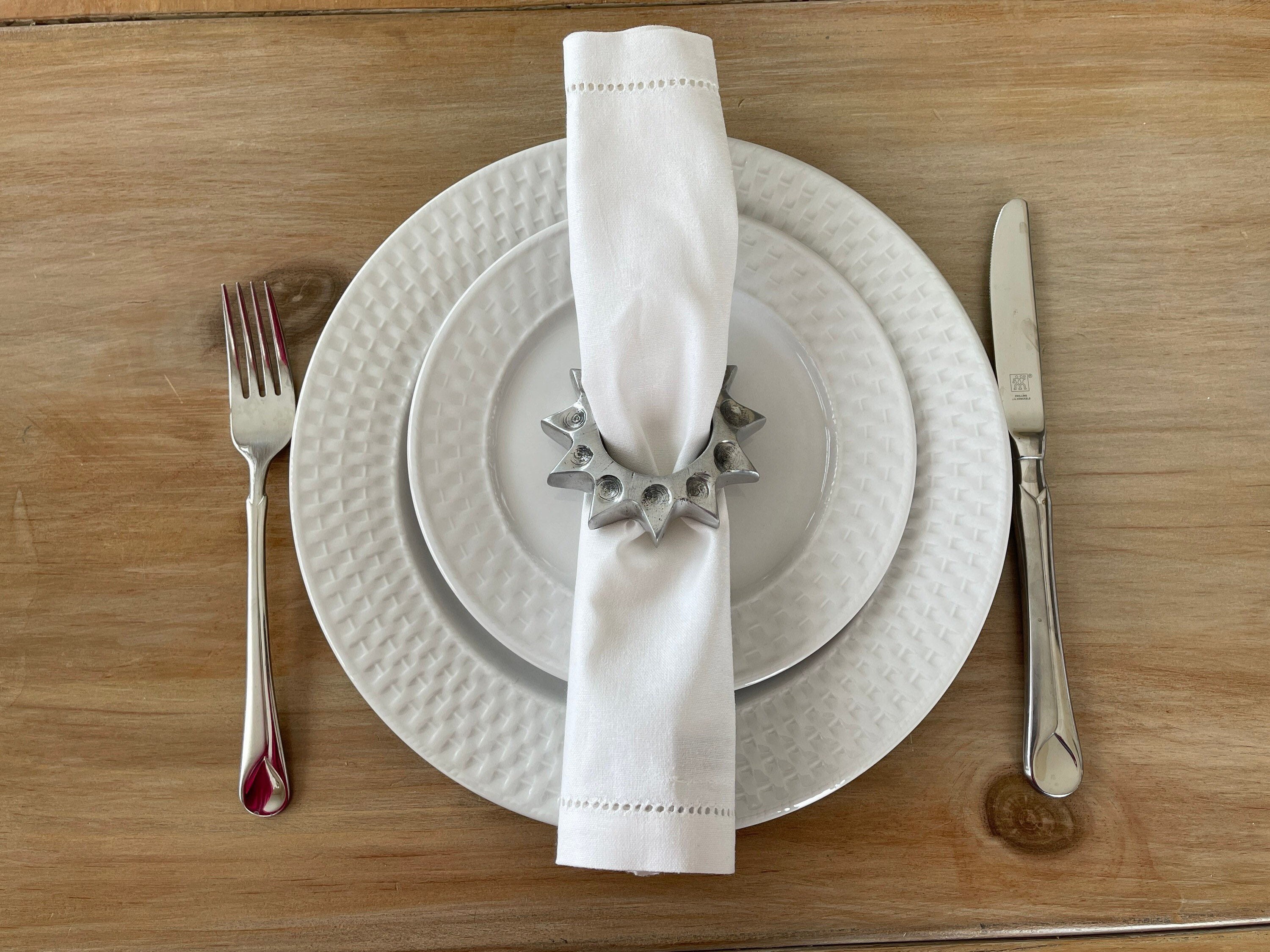 4 anneaux de serviette détain Dining Star anneau de serviette Etsy