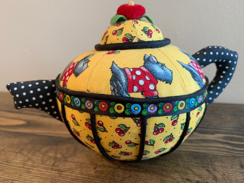 Mary Engelbreit pincushion vintage teapot shaped pin ...