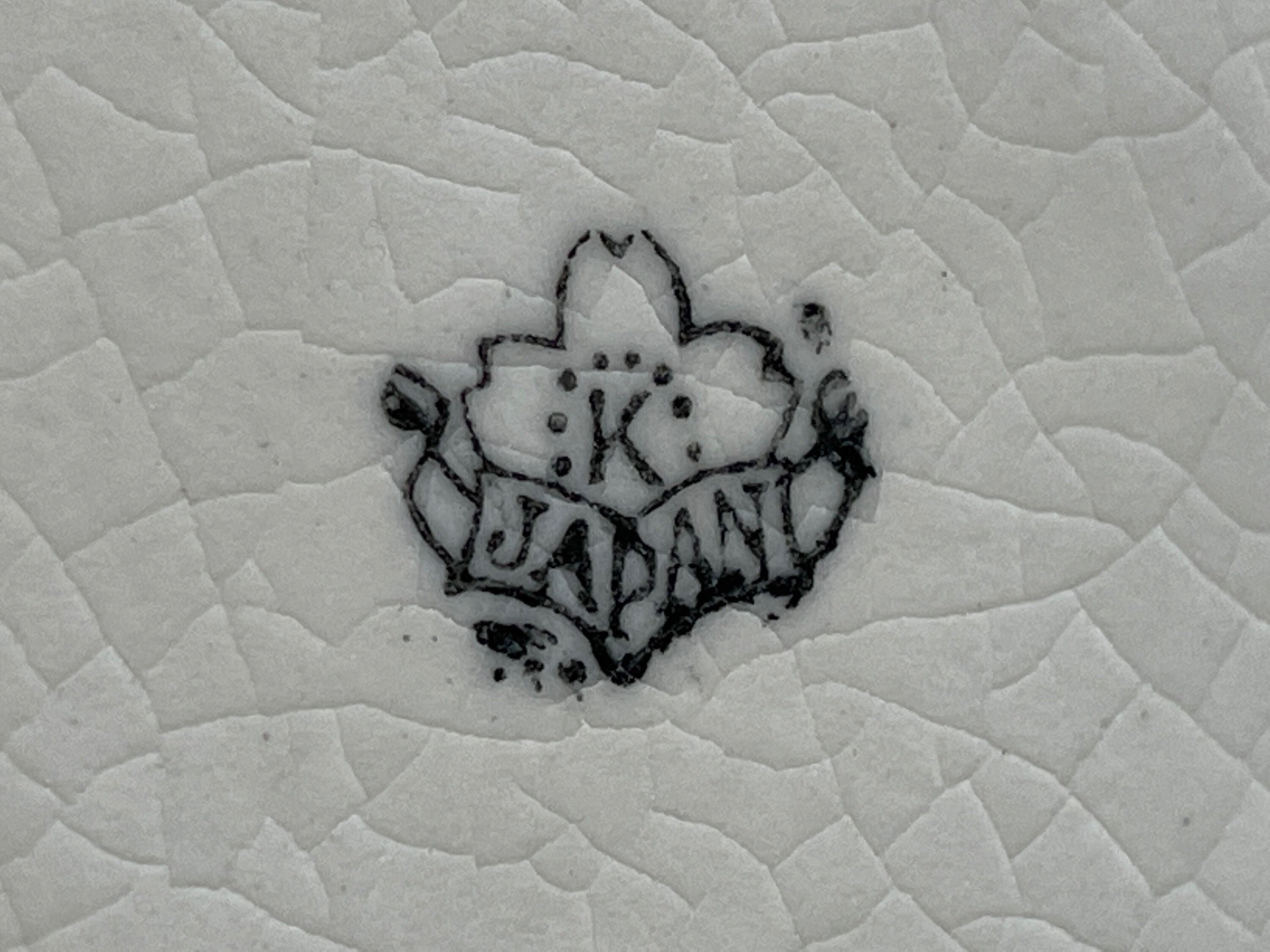 Japan K Vase Japanese K Mark Hand Painted Ceramic Vase Etsy UK