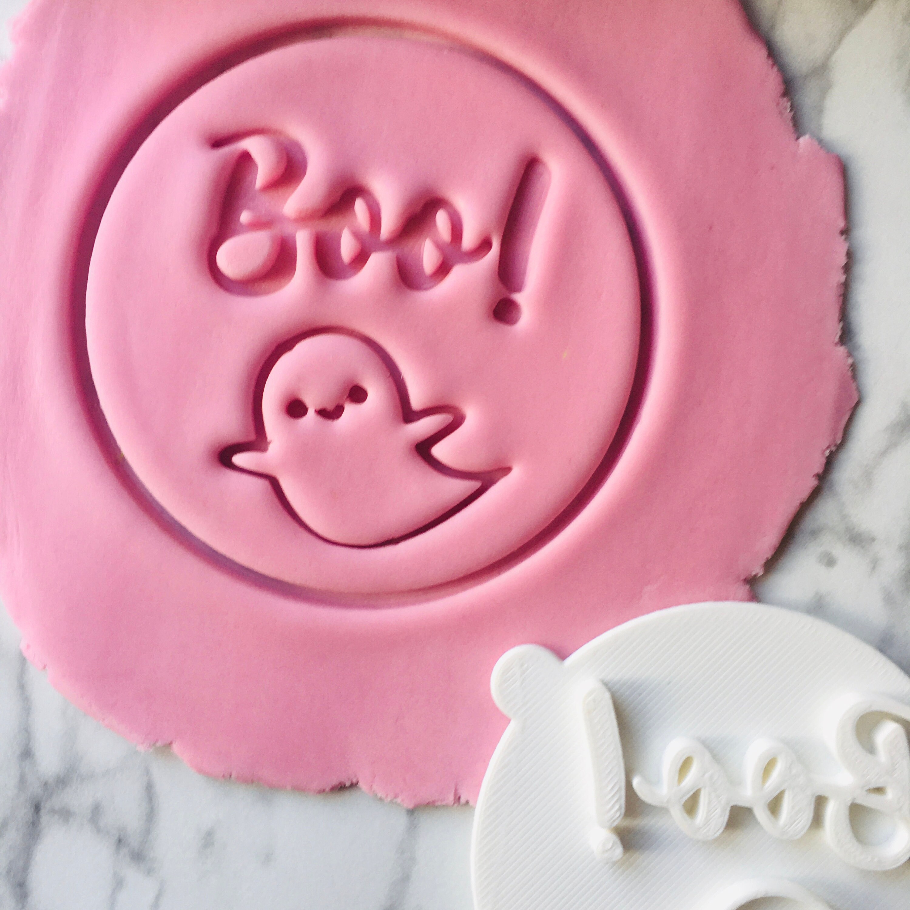 HAPPY HALLOWEEN Boo 08 stamp Cookie Cutter Etsy UK