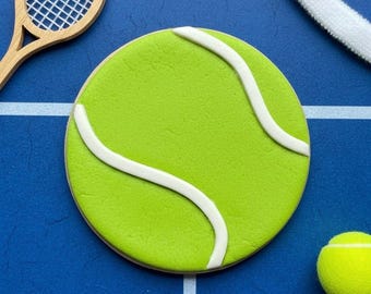 TENNIS BALL (cookie cutter + embosser) #129