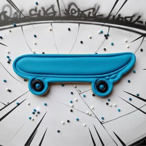 SKATEBOARD (cookie cutter + stamp)