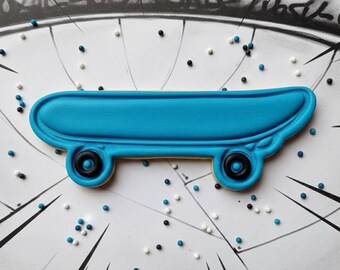 SKATEBOARD (cookie cutter + stamp) #275