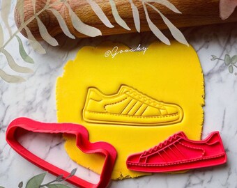 SNEAKER, shoe (cookie cutter + stamp) #059