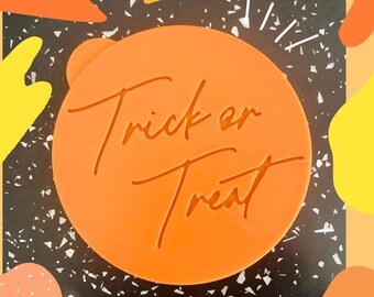 TRICK OR TREAT Halloween (embosser)