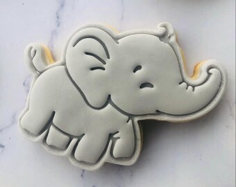 BABY ELEPHANT 01 (cookie cutter + stamp)