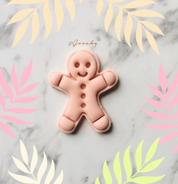 MINI GINGERBREAD MAN cookie Cutter Stamp Etsy UK