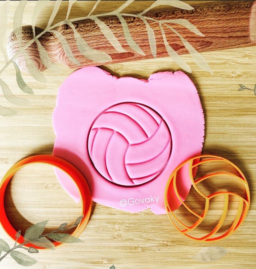 NETBALL BALL cookie Cutter Stamp Etsy UK