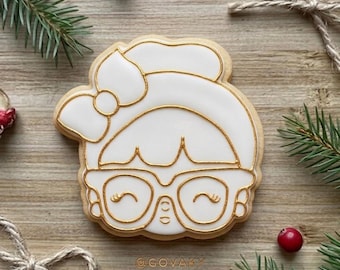 MRS SANTA (embosser + cookie cutter) merry christmas