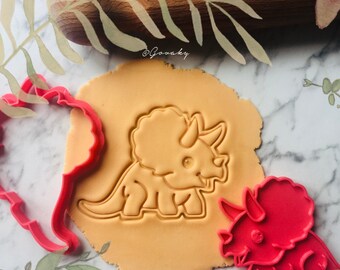 DINOSAUR 04 (cookie cutter + stamp)