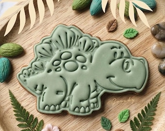 DINOSAUR (cookie cutter + stamp) #283