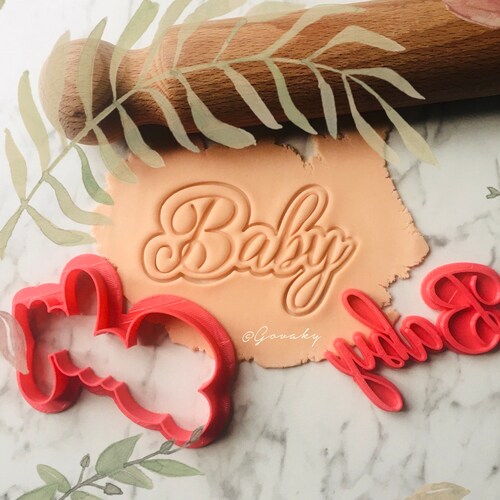 RATTLE BABY cookie Cutter Stamp Etsy