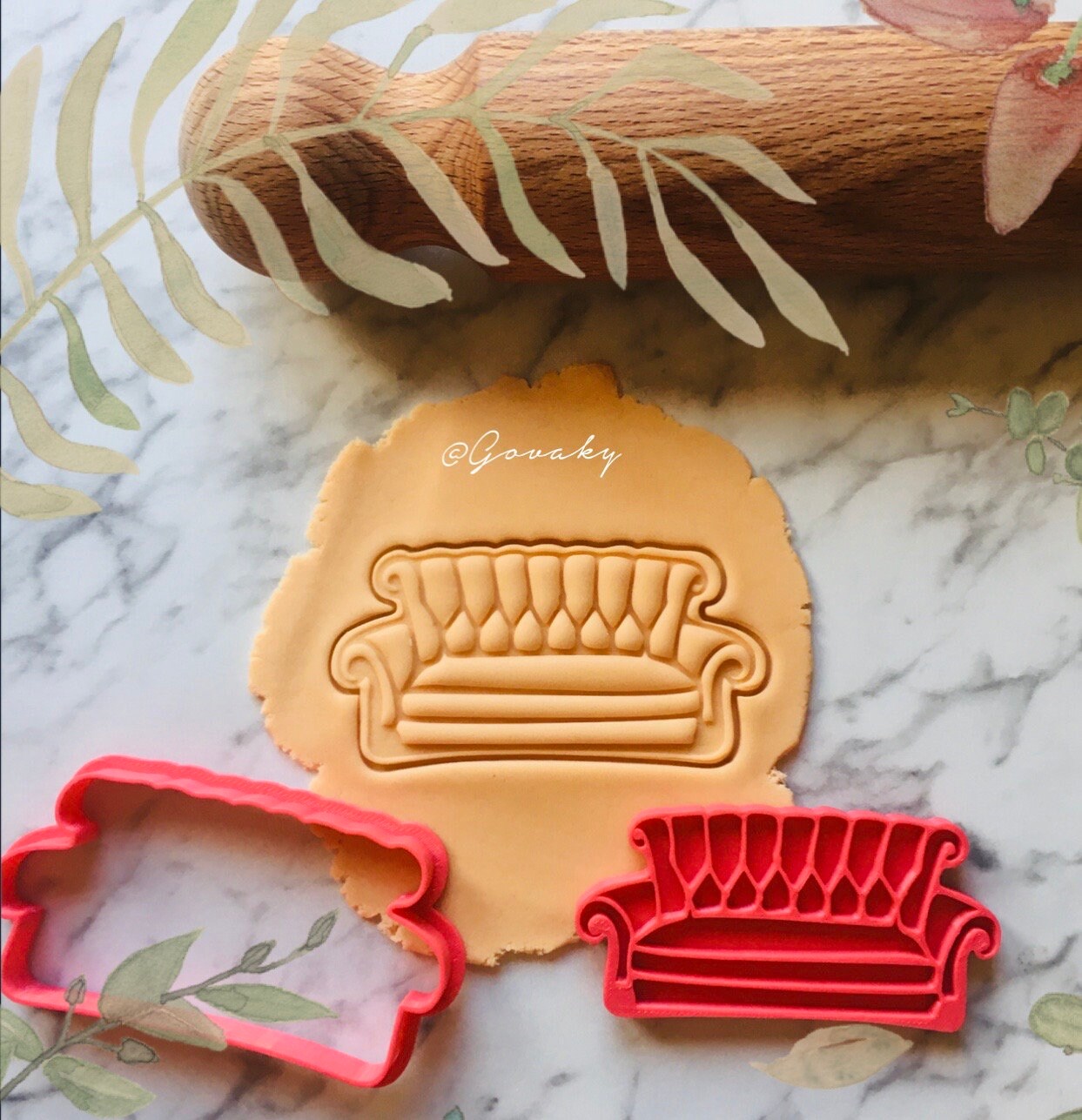 FRIENDS SOFA cookie Cutter Stamp Etsy UK