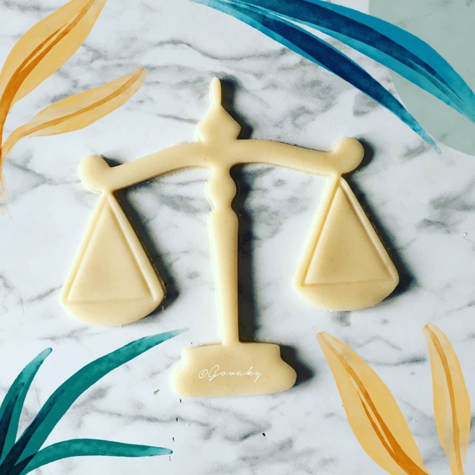 Balance SCALE of justice cookie cutter Etsy